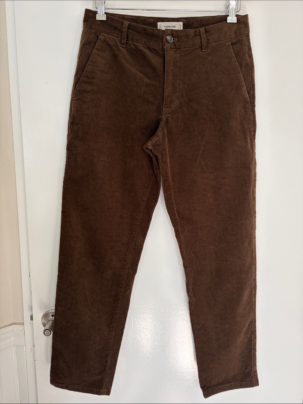 Everlane Dark Brown Corduroy Men’s Trousers